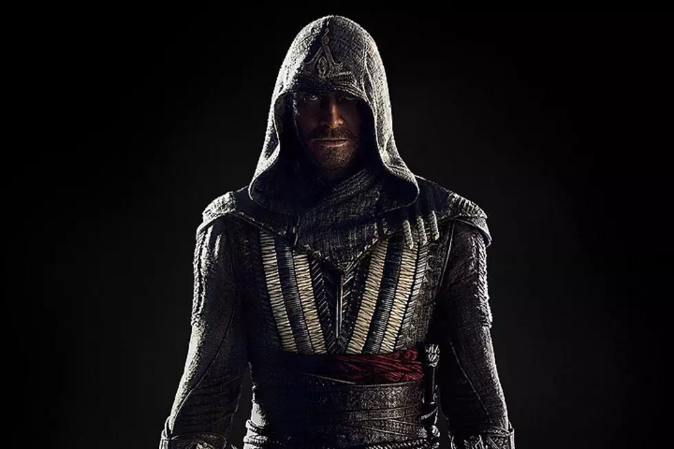 Michael Fassbender in Costume for Assassin’s Creed Film